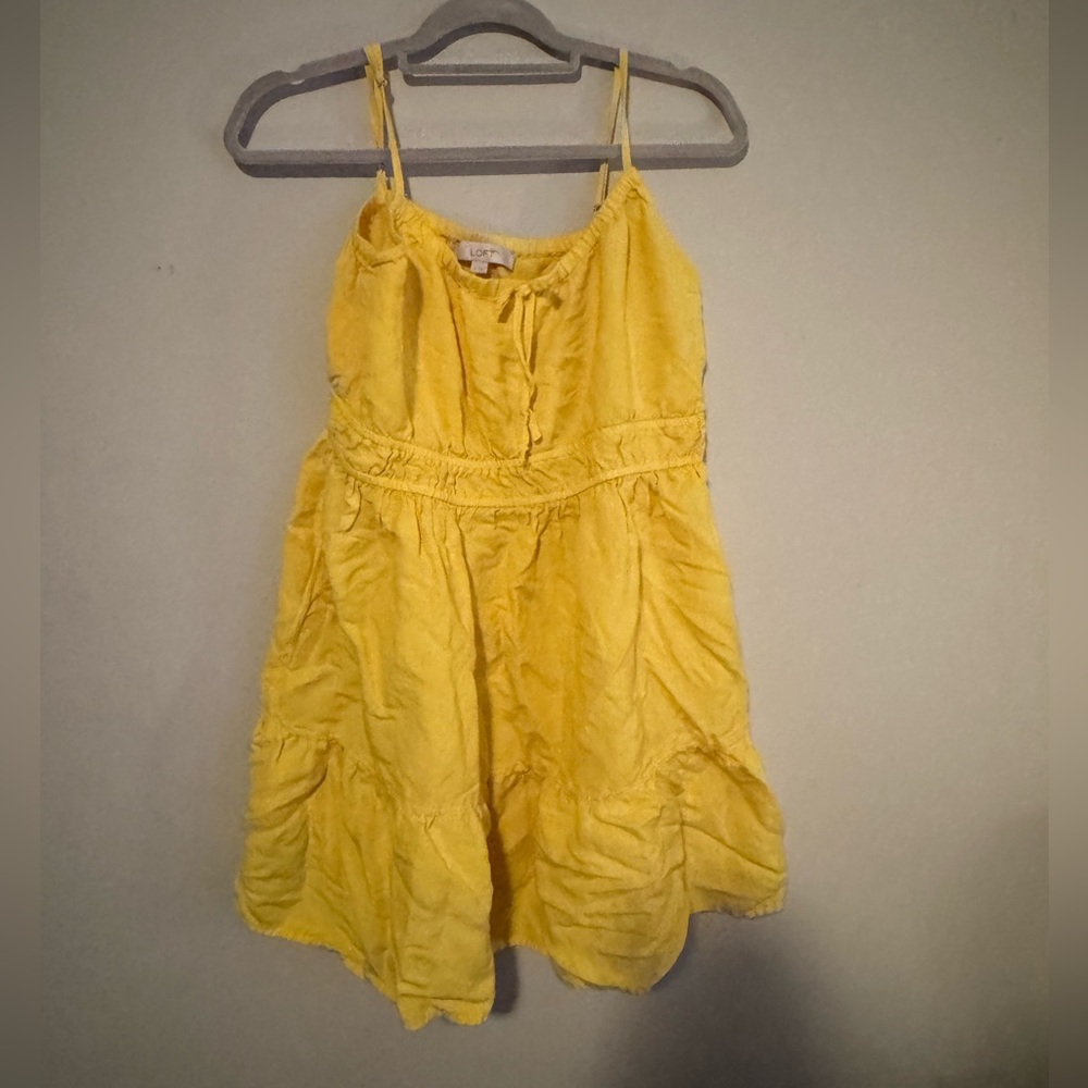 GUC LOFT Sunny Yellow Women’s Casual Dress